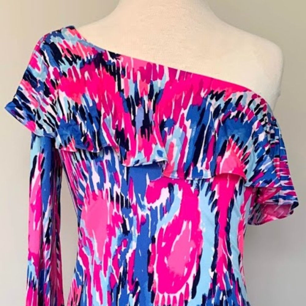 NWT Lilly Pulitzer Amante Silk Jersey Dress